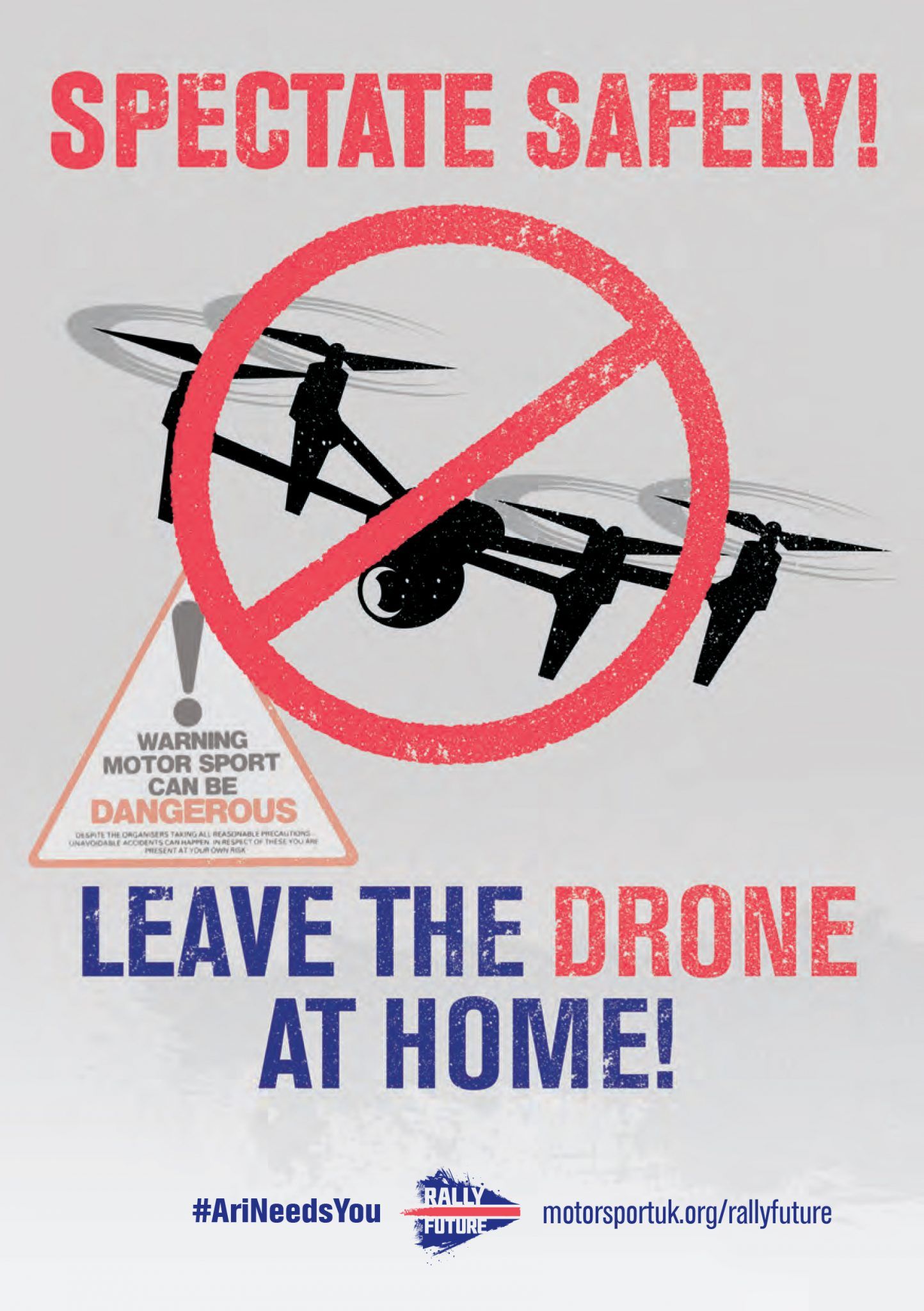 Leave The Drone At Home Poster